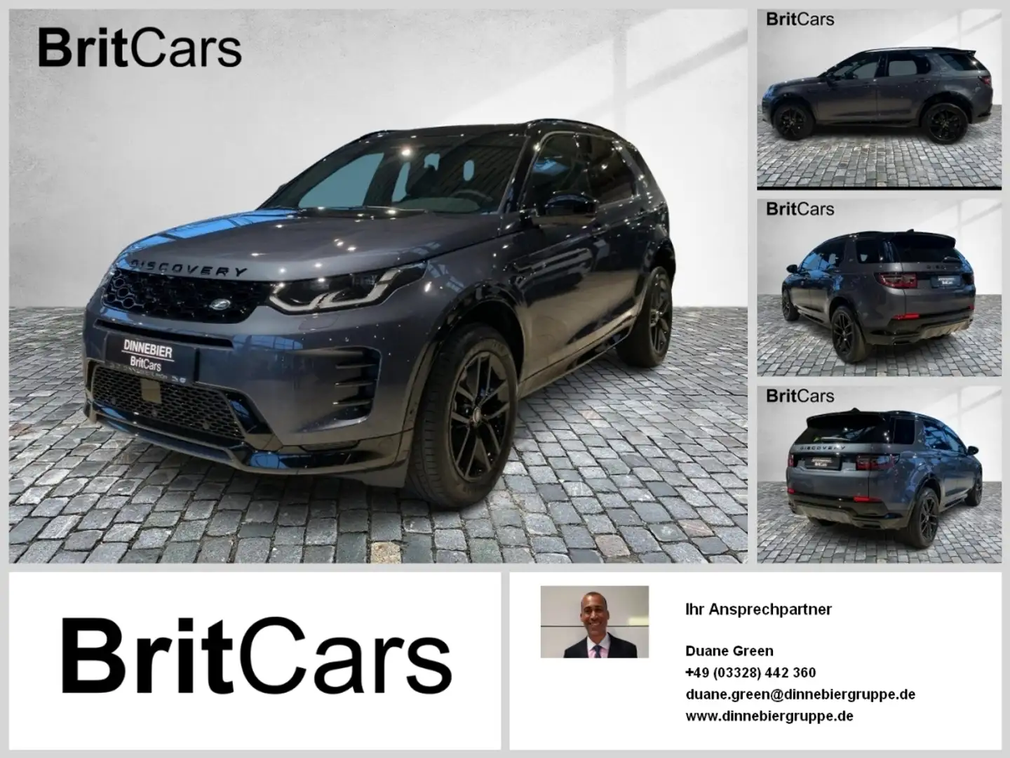Land Rover Discovery Sport 1.5 Plug-in Hybrid P270e Dynamic SE Bleu - 1