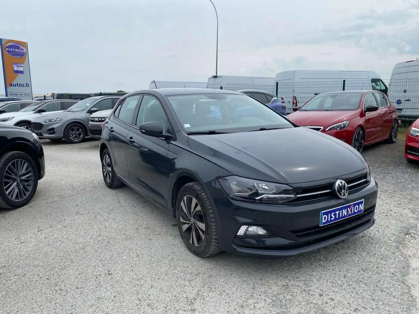 Volkswagen Polo 1.6 TDI - 80 - CONFORTLINE BUSINESS Gris - 2