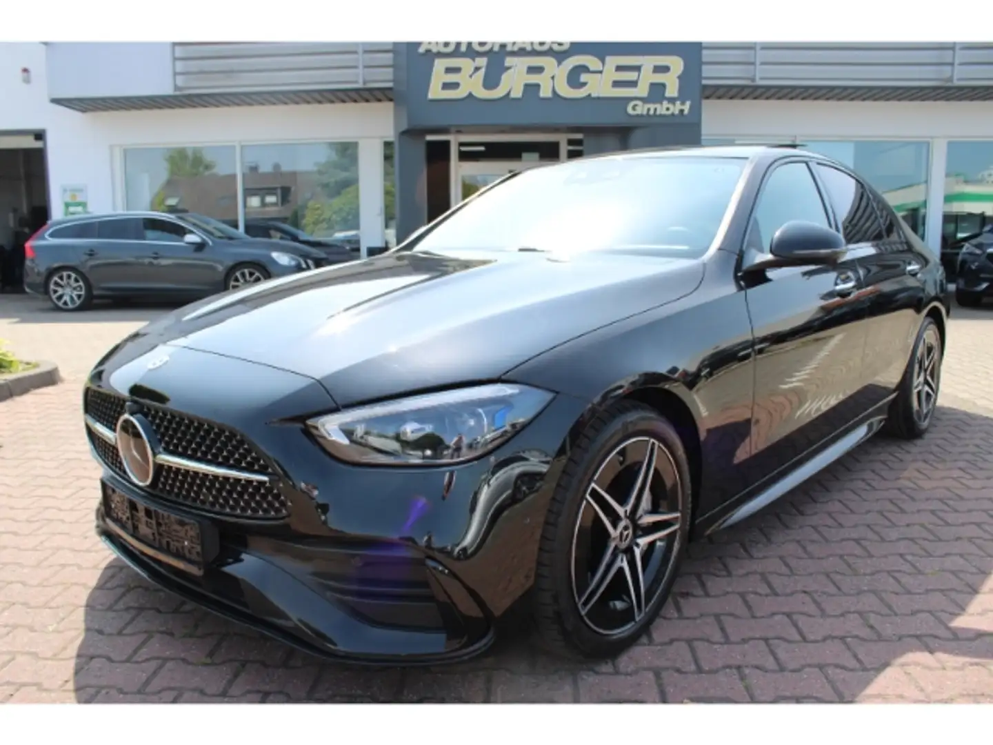 Mercedes-Benz C 200 AMG Pano Digital Light Navi 360°ACC Night Paket Ke Schwarz - 1
