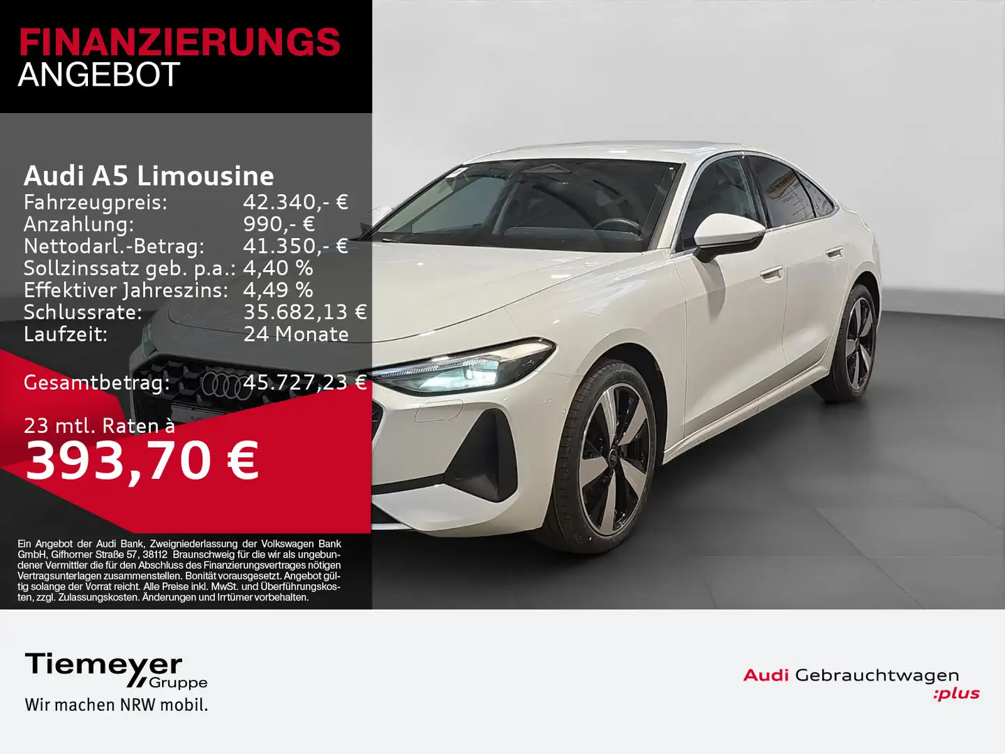 Audi A5 TDI SPORTSITZE LEDER KAMERA PRIVACY Weiß - 1