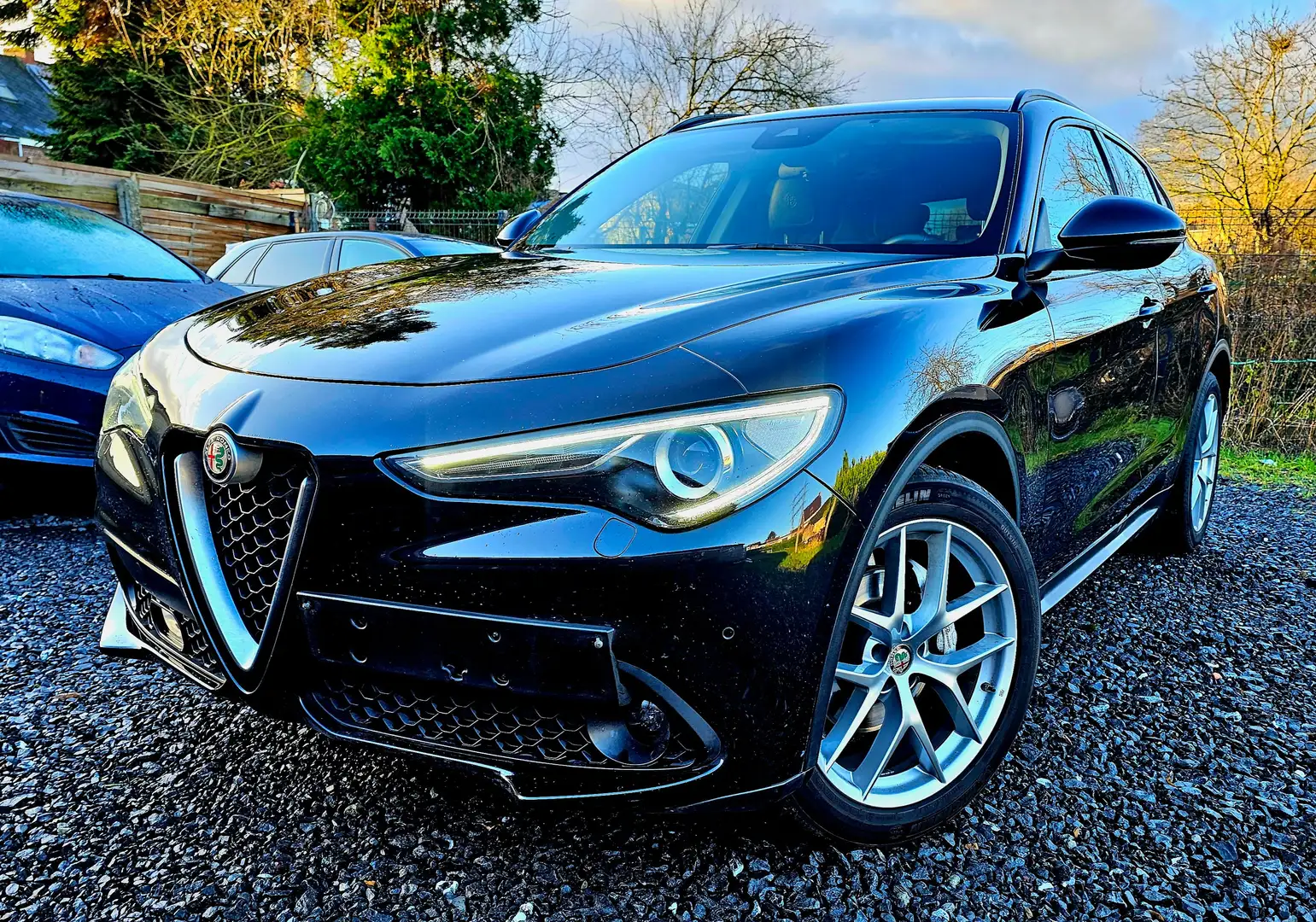 Alfa Romeo Stelvio Stelvio 2.2 JTD Zwart - 1