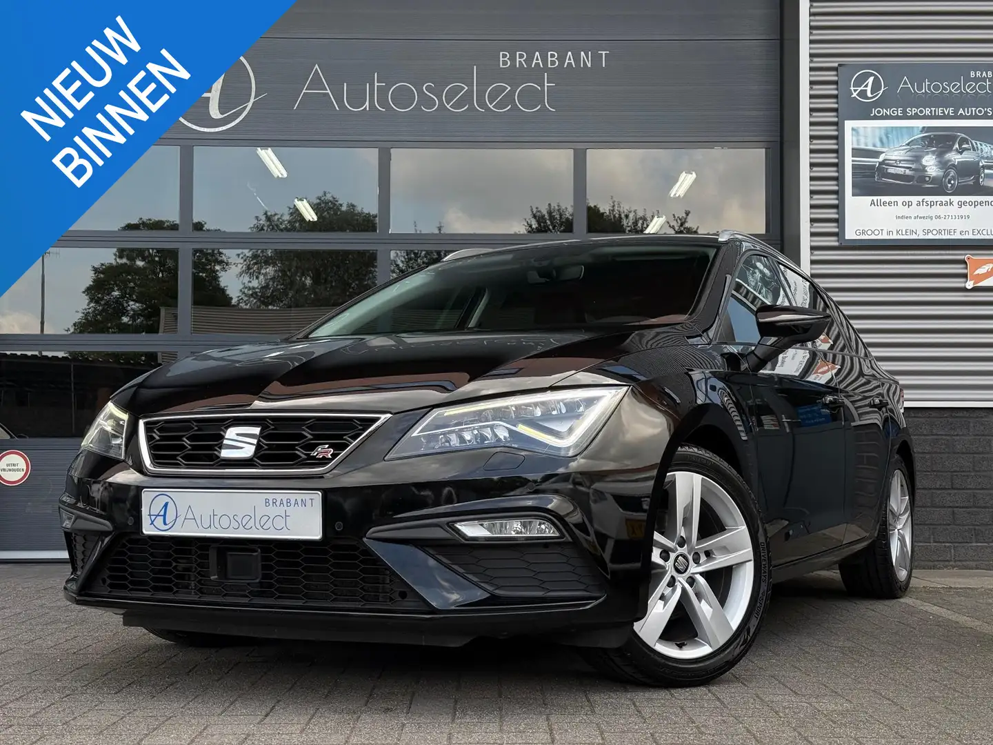 SEAT Leon ST 1.4 EcoTSI FR DSG ACC LED Navi Zwart - 1