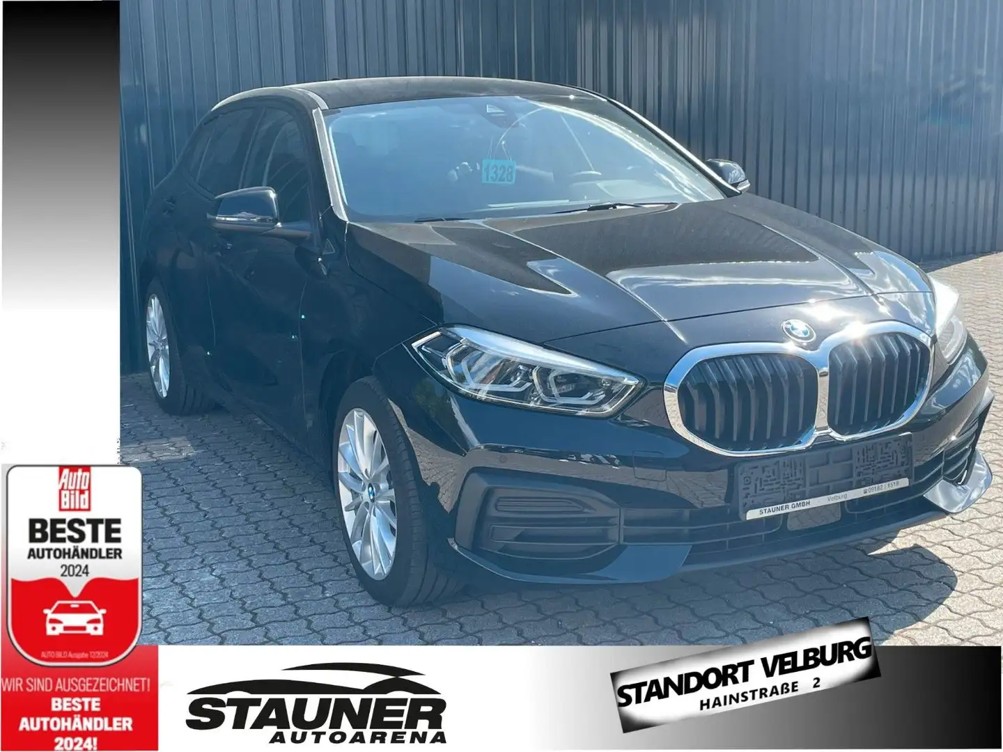 BMW 118 i 5-Türer/ Adap.LED/Komfortzug/Navi/17"LM-Rad Schwarz - 1