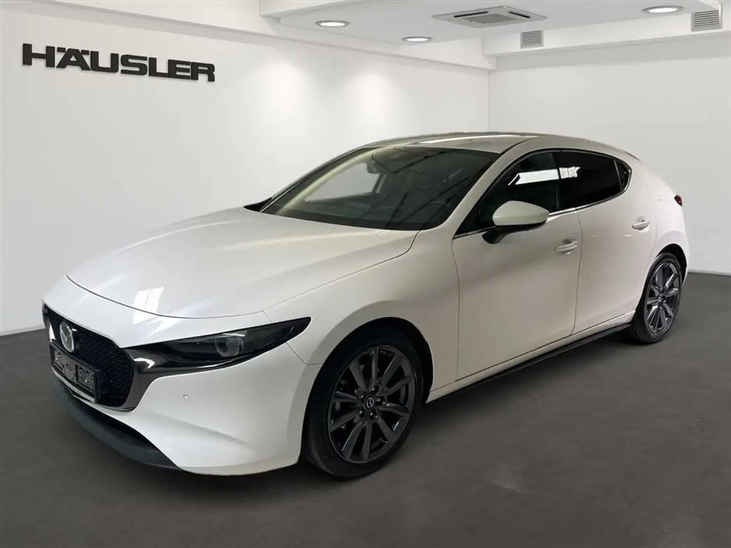 Mazda 3 Selection 2.0 Automatik Leder Kamera Navi ACC LED Weiß - 1