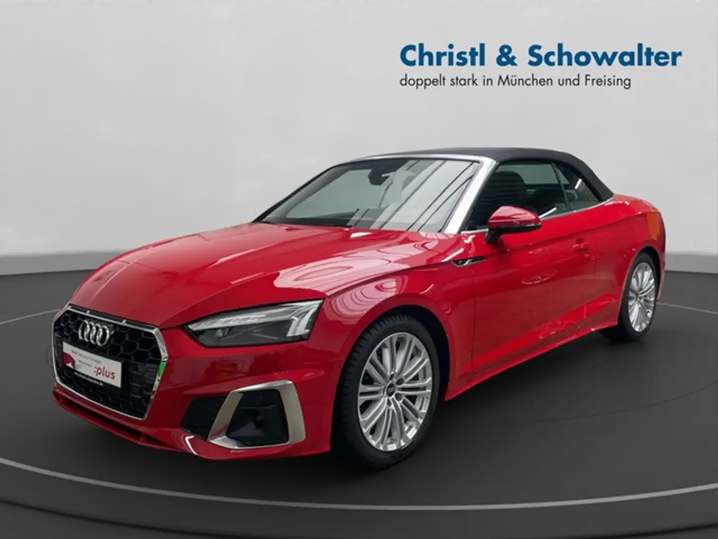 Audi A5 Cabrio 45TFSI quat S line B&O AHK HUD RFK LED Rot - 2