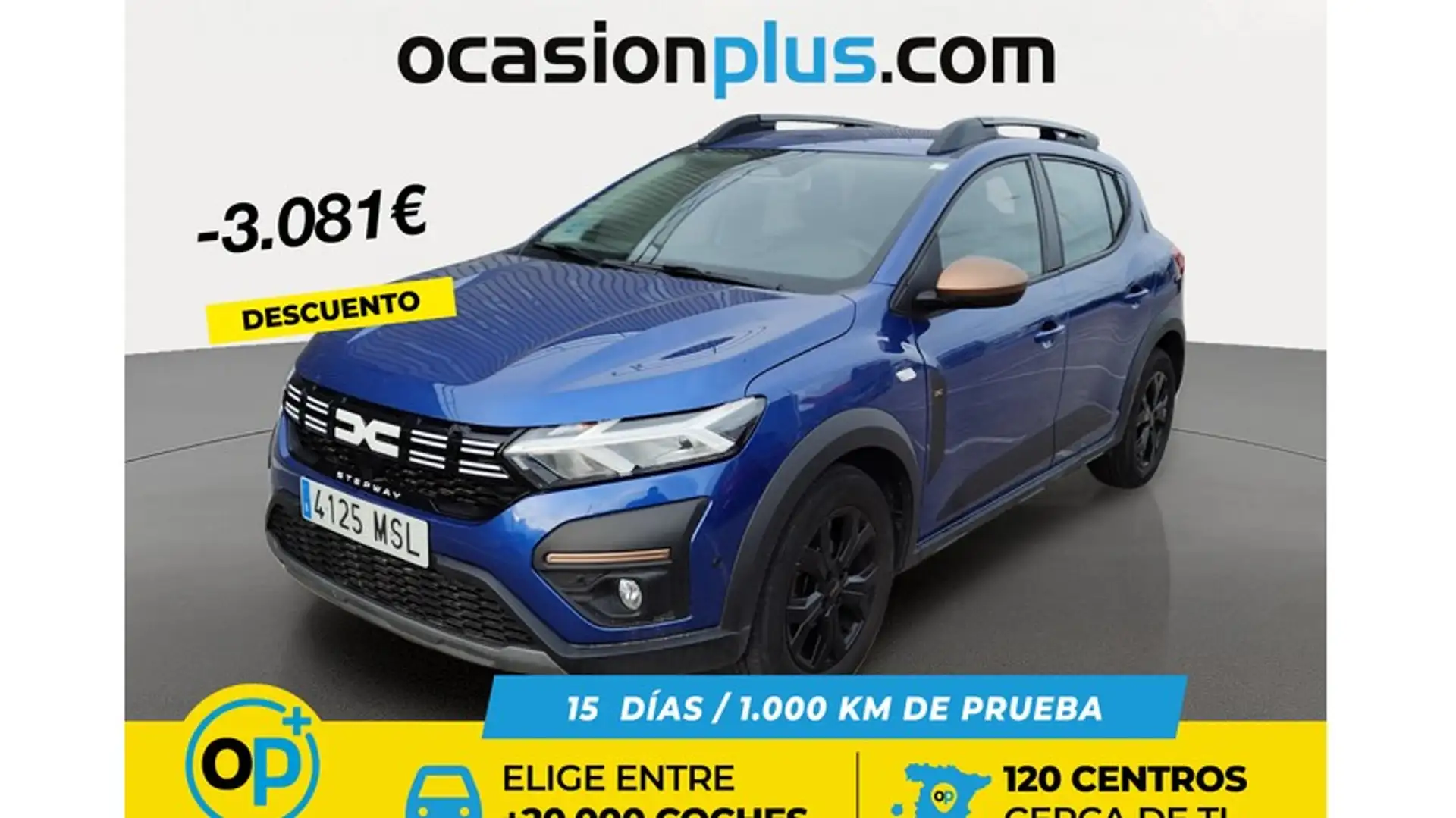 Dacia Sandero Stepway TCe Extreme Go 81kW Bleu - 1