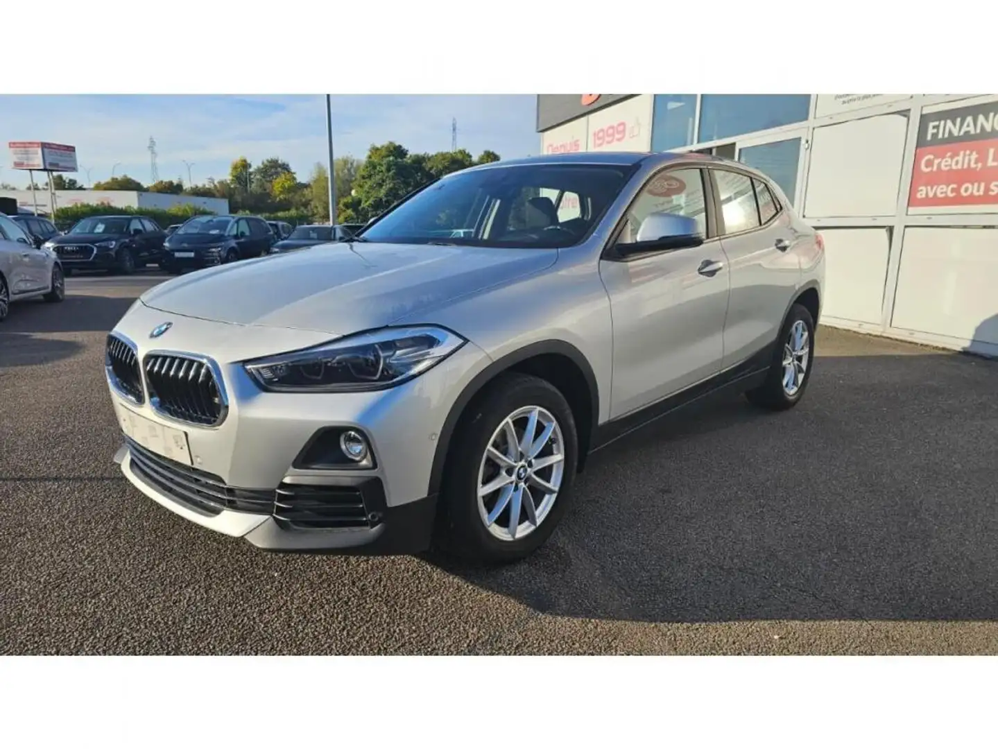 BMW X2 Advantage sDrive 16dA BVA + Hayon électrique + Antibrouillard AV + Sieges chauffants Grijs - 2