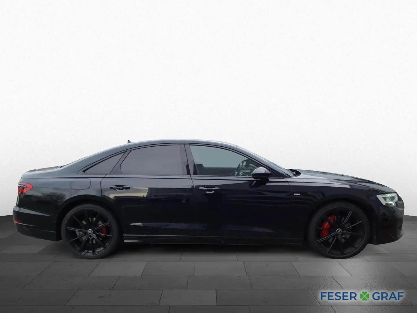 Audi A8 50 TDI qu. 2x S line Matrix/HuD/Pano/B&O Schwarz - 2