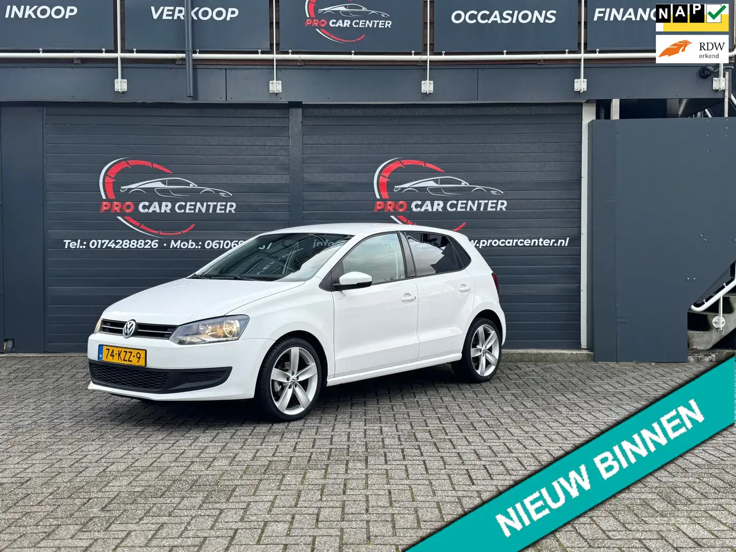 Volkswagen Polo 1.4-16V Comfortline CRUISE|AIRCO|CAM|EL.RAMEN|CARP Weiß - 1