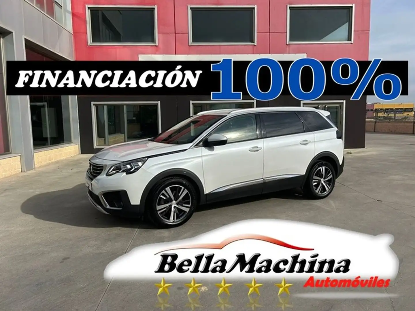 Peugeot 5008 1.2 PureTech S&S Allure 7 pl. 130 Jaune - 1