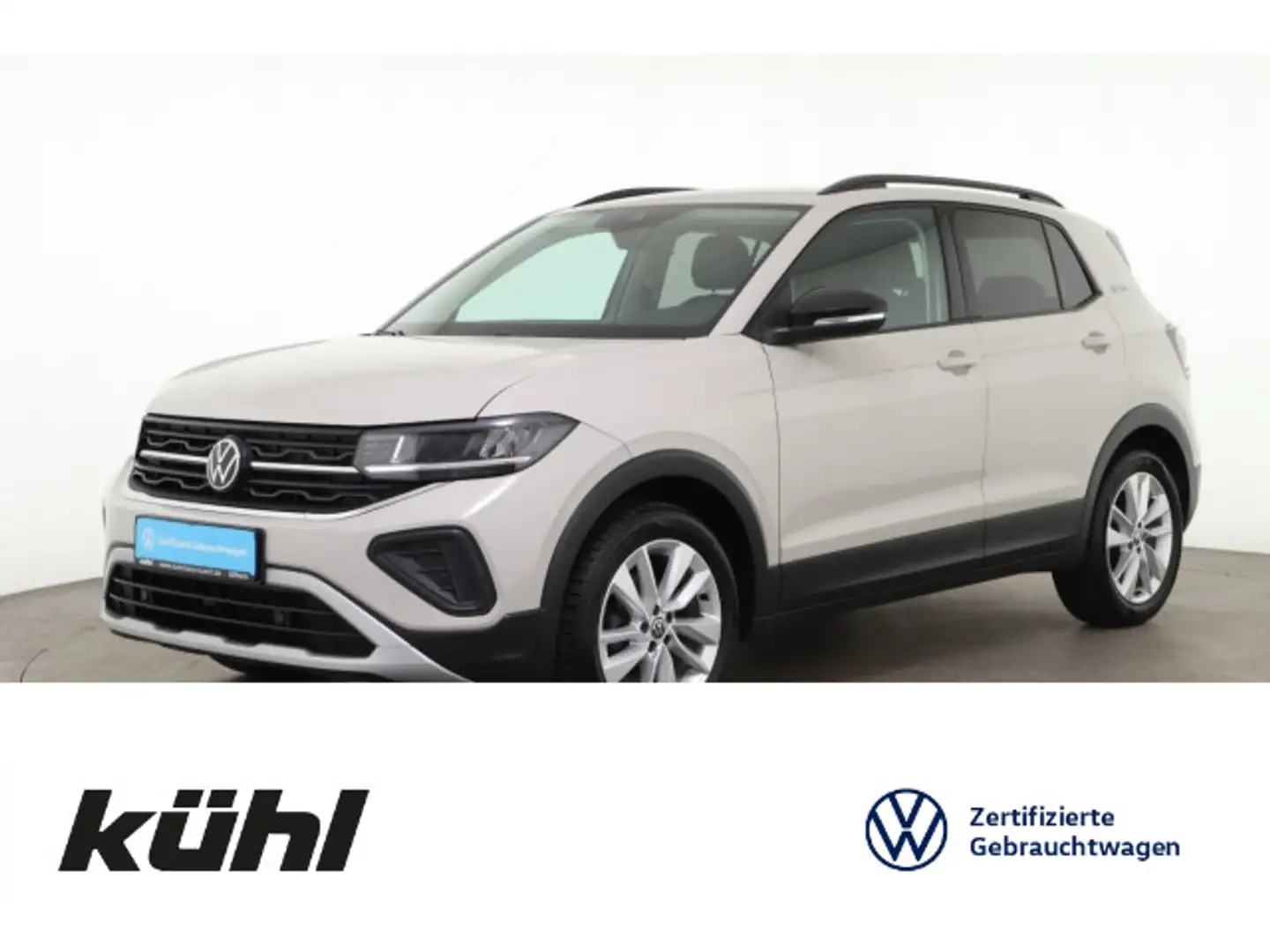 Volkswagen T-Cross 1.0 TSI Goal LED/ACC/App/Navi Grau - 1