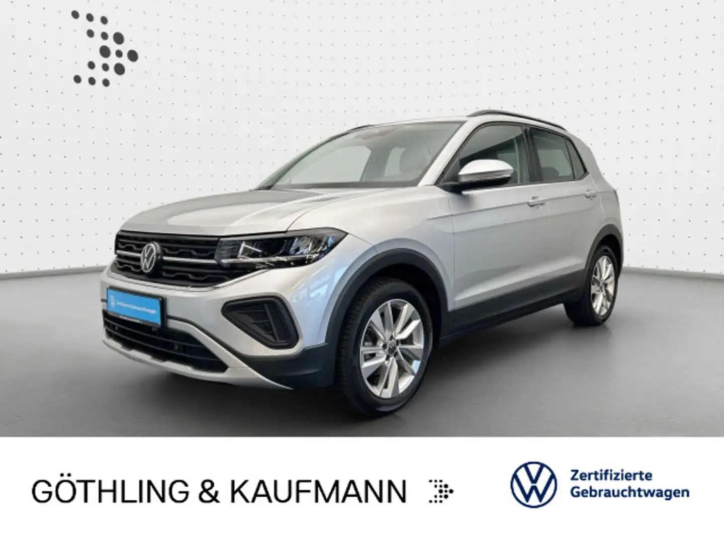 Volkswagen T-Cross Life 1.0 TSI*NAVI*SHZ*ASG*BEATS*IQ-Drive Silber - 1