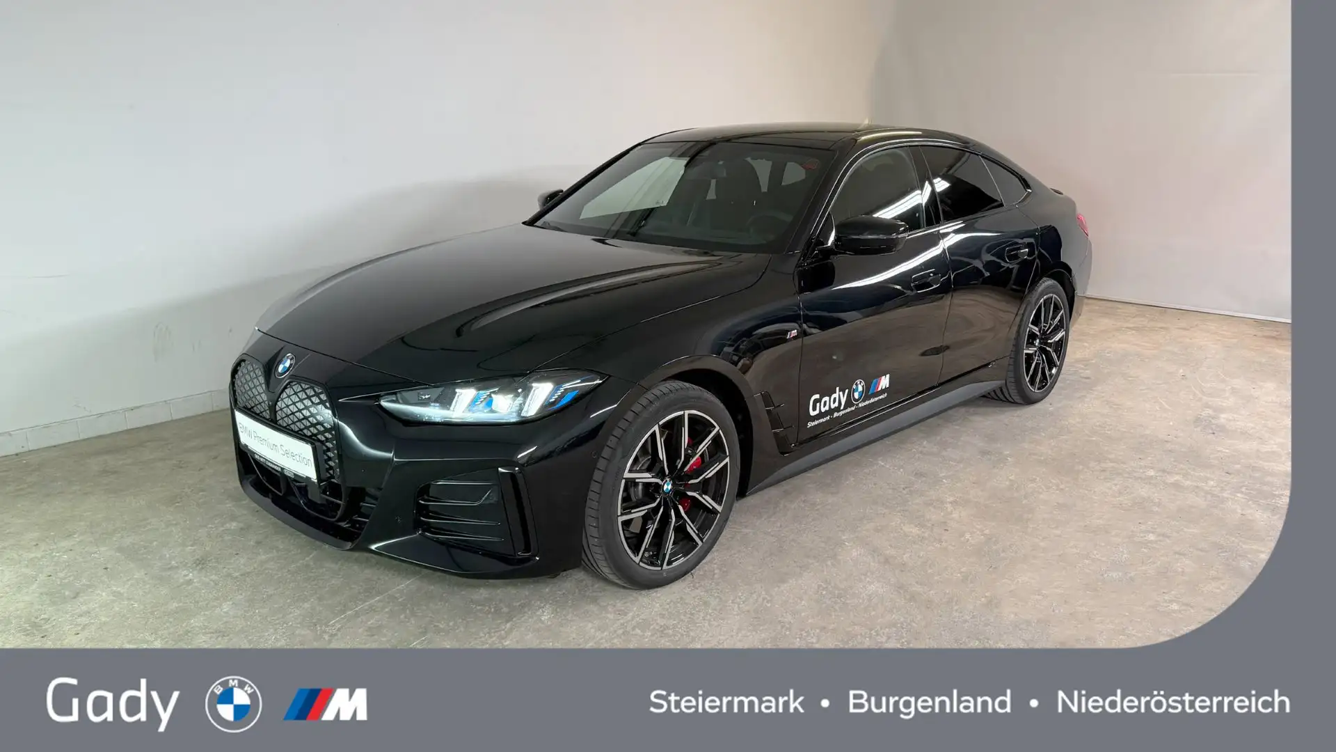 BMW i4 Gran Coupe eDrive35 Schwarz - 1