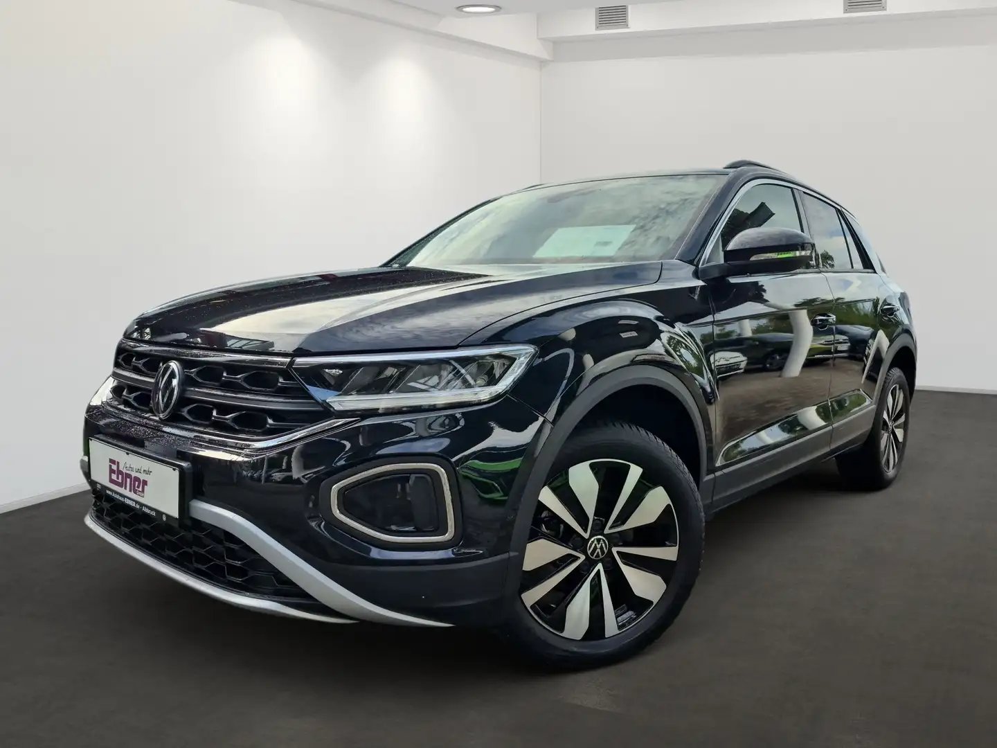 Volkswagen T-Roc MOVE 1.5TSI DSG ACC+KAMERA+KEYLESS+NAVI+APP+LED+17 Schwarz - 2