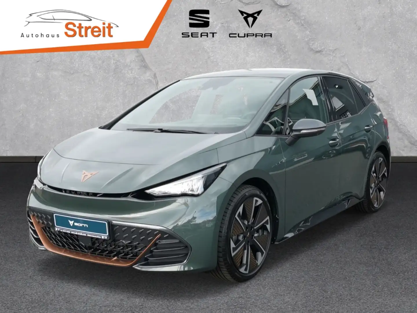 CUPRA Born VZ 240kW 79kWh - SENNHEISER, HEAD UP, PILOT XL HEA Groen - 1
