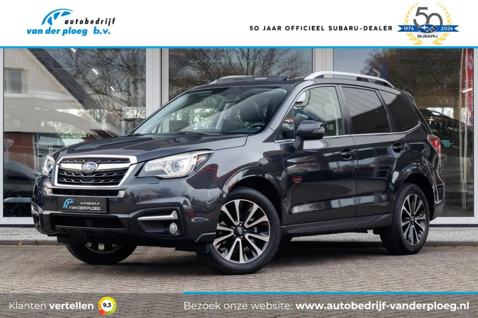 Subaru Forester 2.0 CVT Premium | Trekhaak | Navigatie | Lederen b Grau - 1