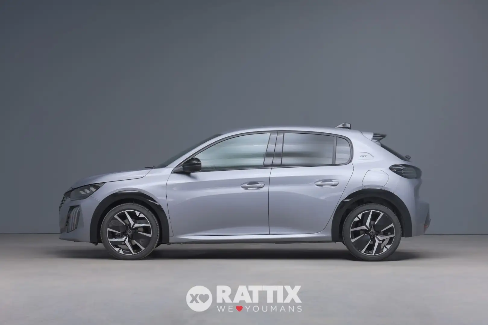 Peugeot 208 1.2 Puretech 100CV GT Gris - 2