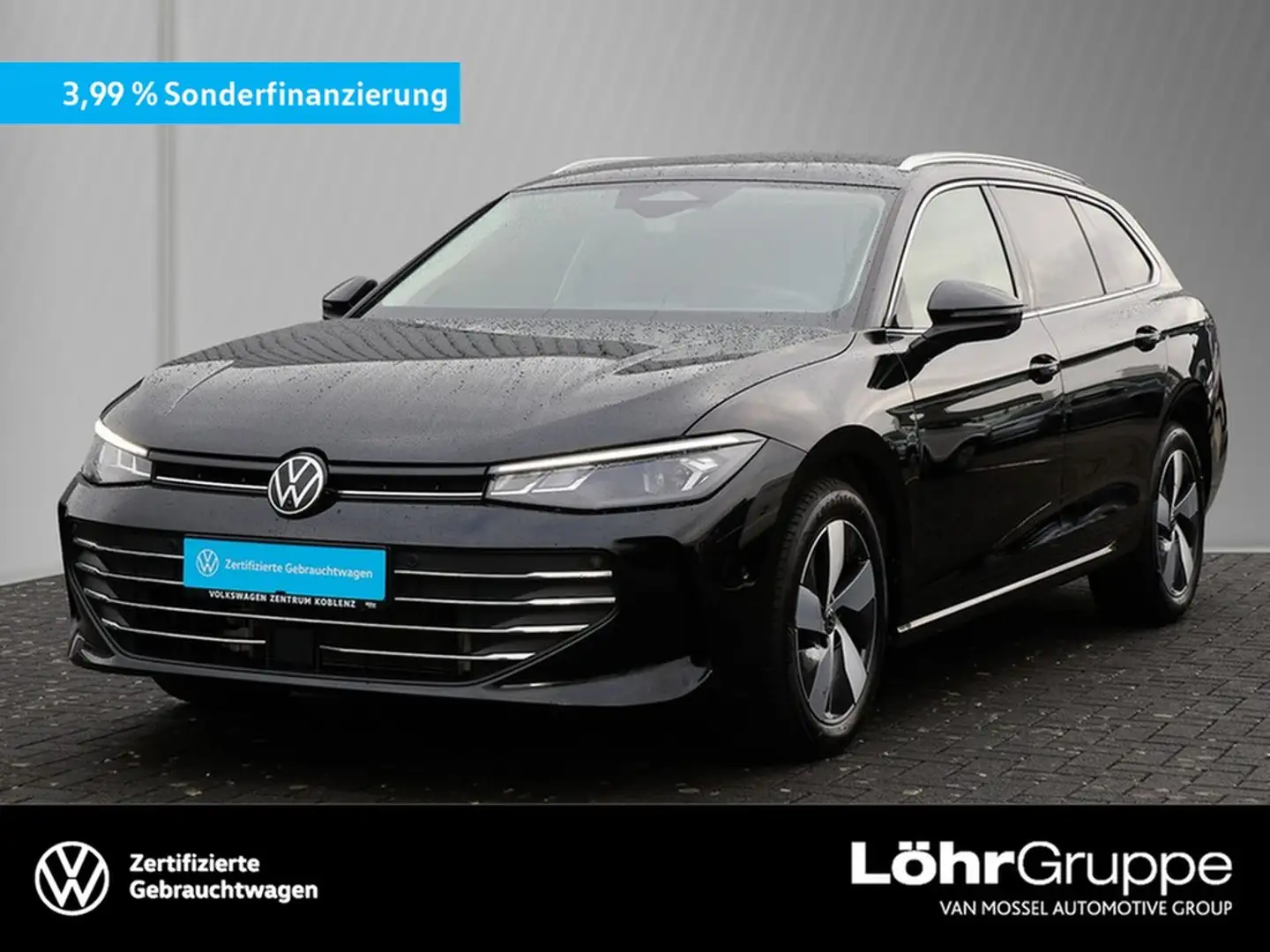 Volkswagen Passat Variant 1.5eTSI DSG Business AHK/Navi/RFK Schwarz - 1