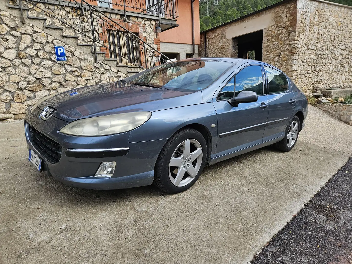 Peugeot 407 407 2004 Berlina 2.0 hdi 16v Executive fap Gri - 1