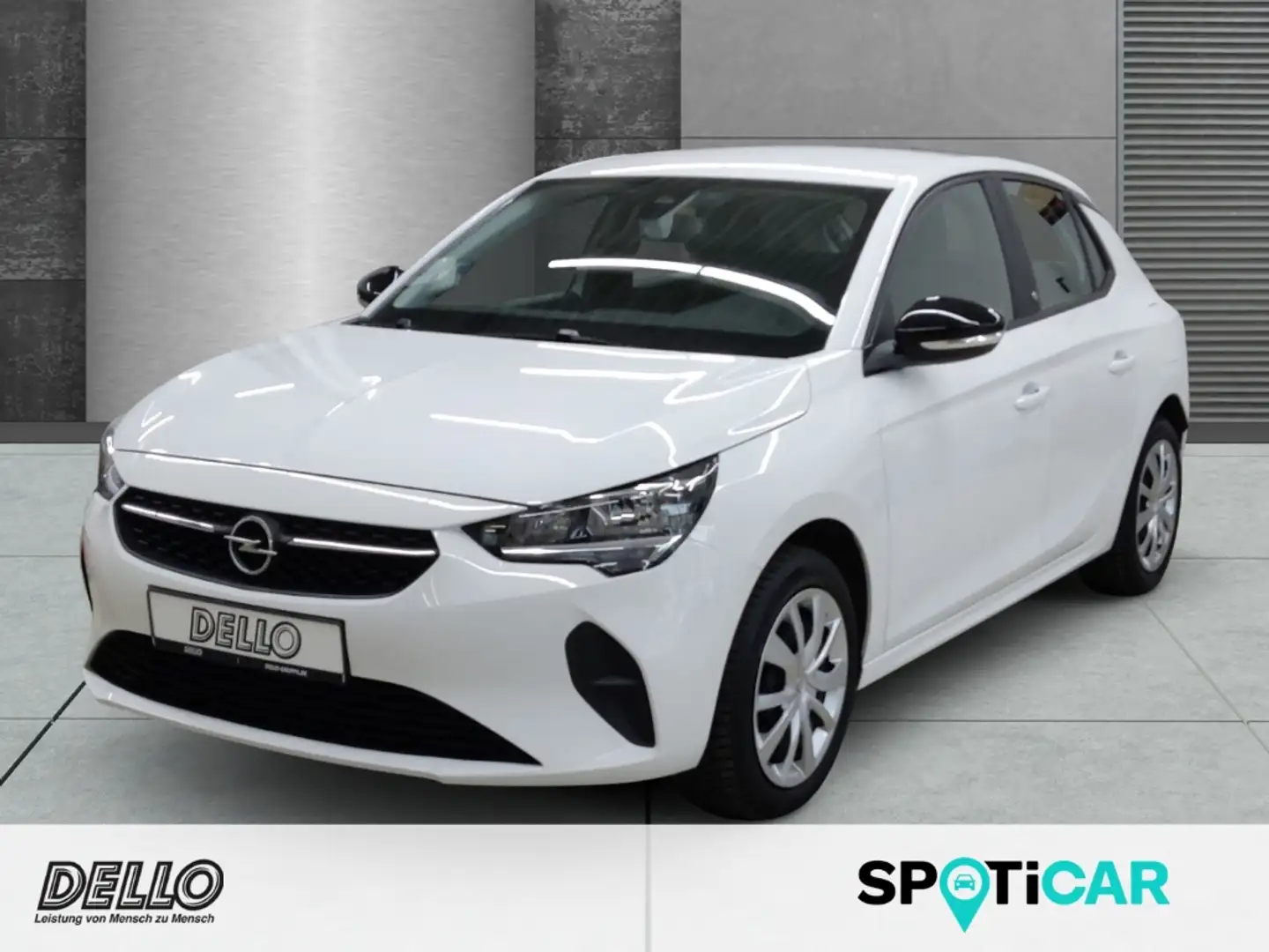 Opel Corsa-e F Edi.,Parksensoren hinten,Automatisches Fahrl.,Si Blanc - 1