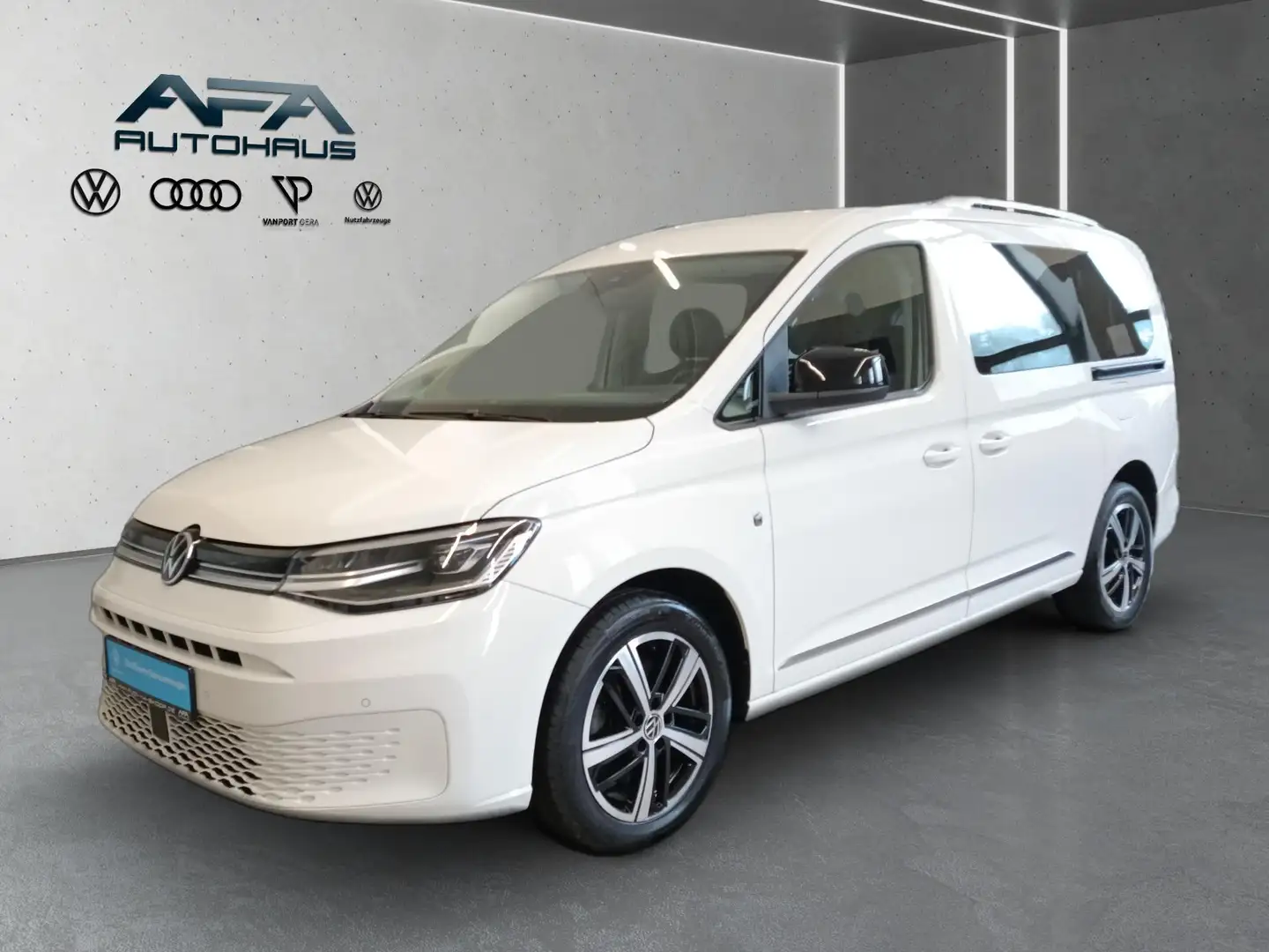 Volkswagen Caddy Maxi 2.0 TDI Style 4Motion LED*NAV*AHK*RFK Bianco - 2