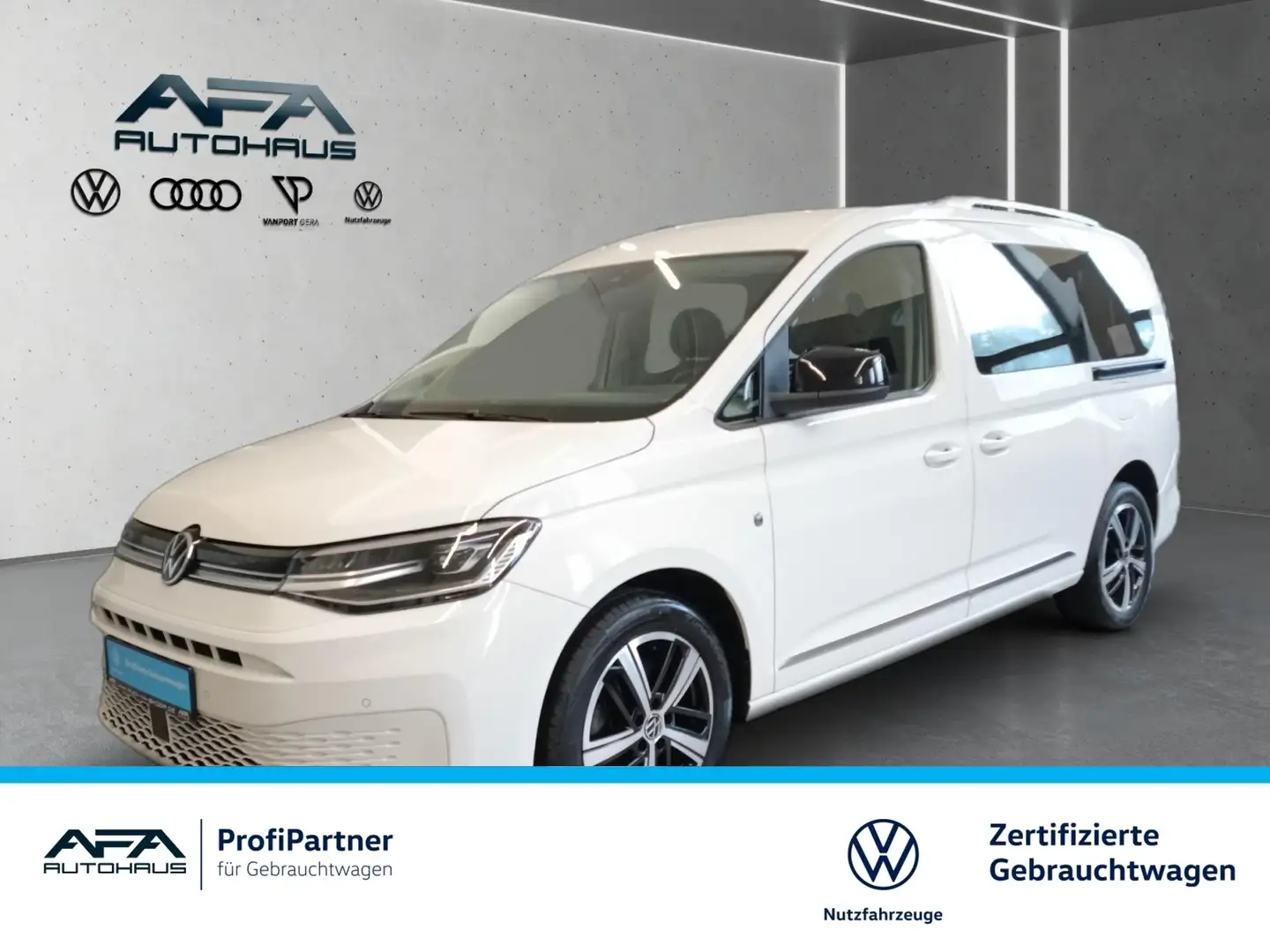 Volkswagen Caddy Maxi 2.0 TDI Style 4Motion LED*NAV*AHK*RFK Bianco - 1