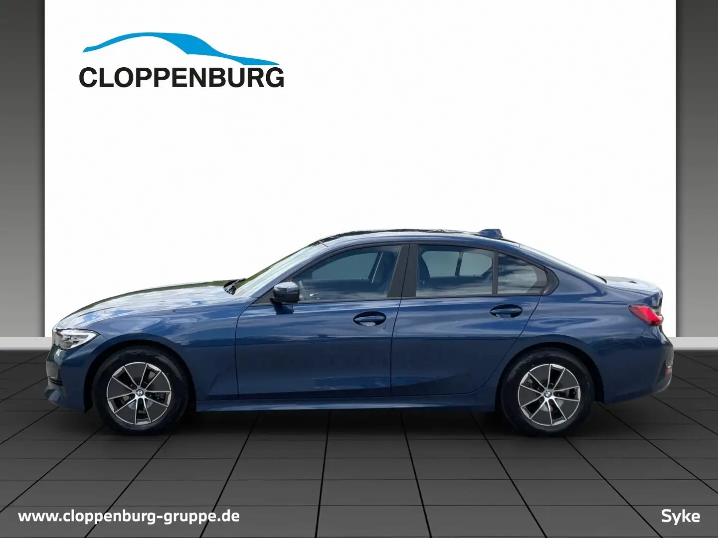 BMW 318 i Limousine Advantage+LED+Carplay+Lenkradhzg.+Alar Bleu - 2