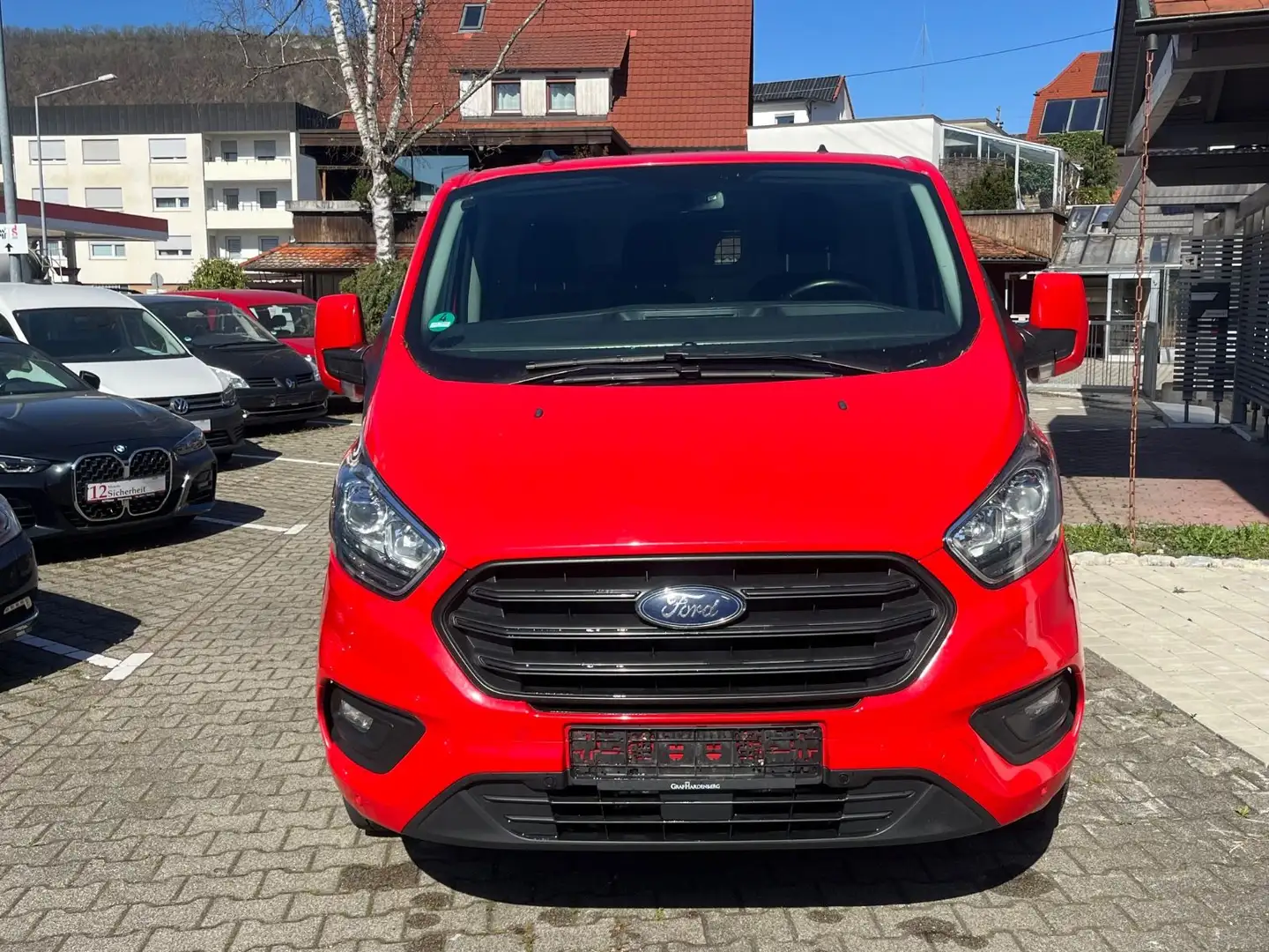 Ford Transit Custom Kasten*1.HD*SITZHZG*KAMERA*TEMP* Rouge - 2