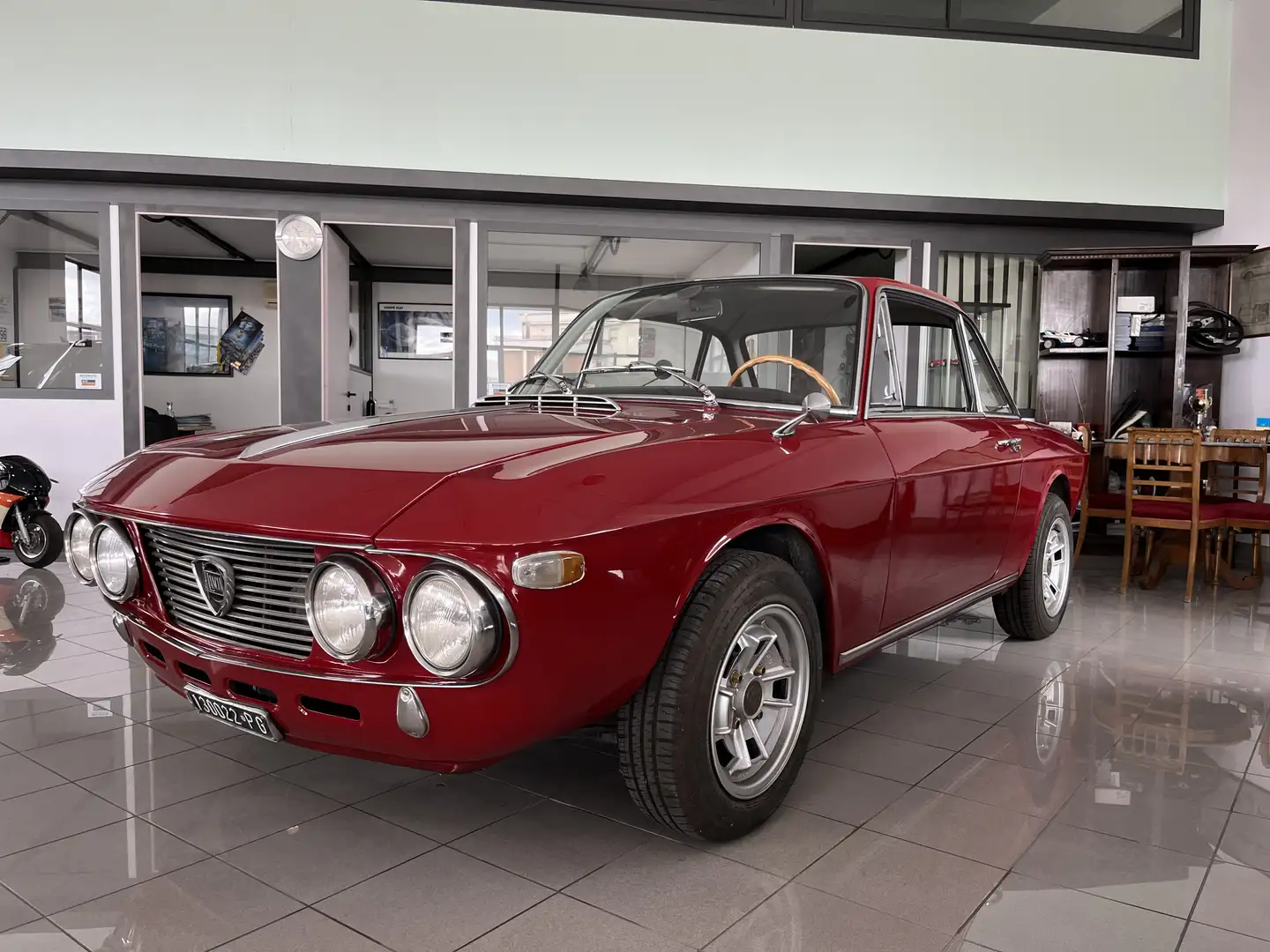 Lancia Fulvia 1,3 rallye I serie Leva Lunga Rosso - 2