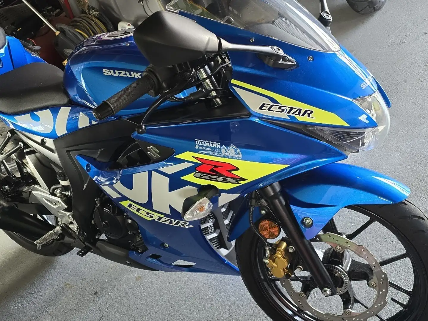 Suzuki GSX-R 125 led keyless abs Blau - 1