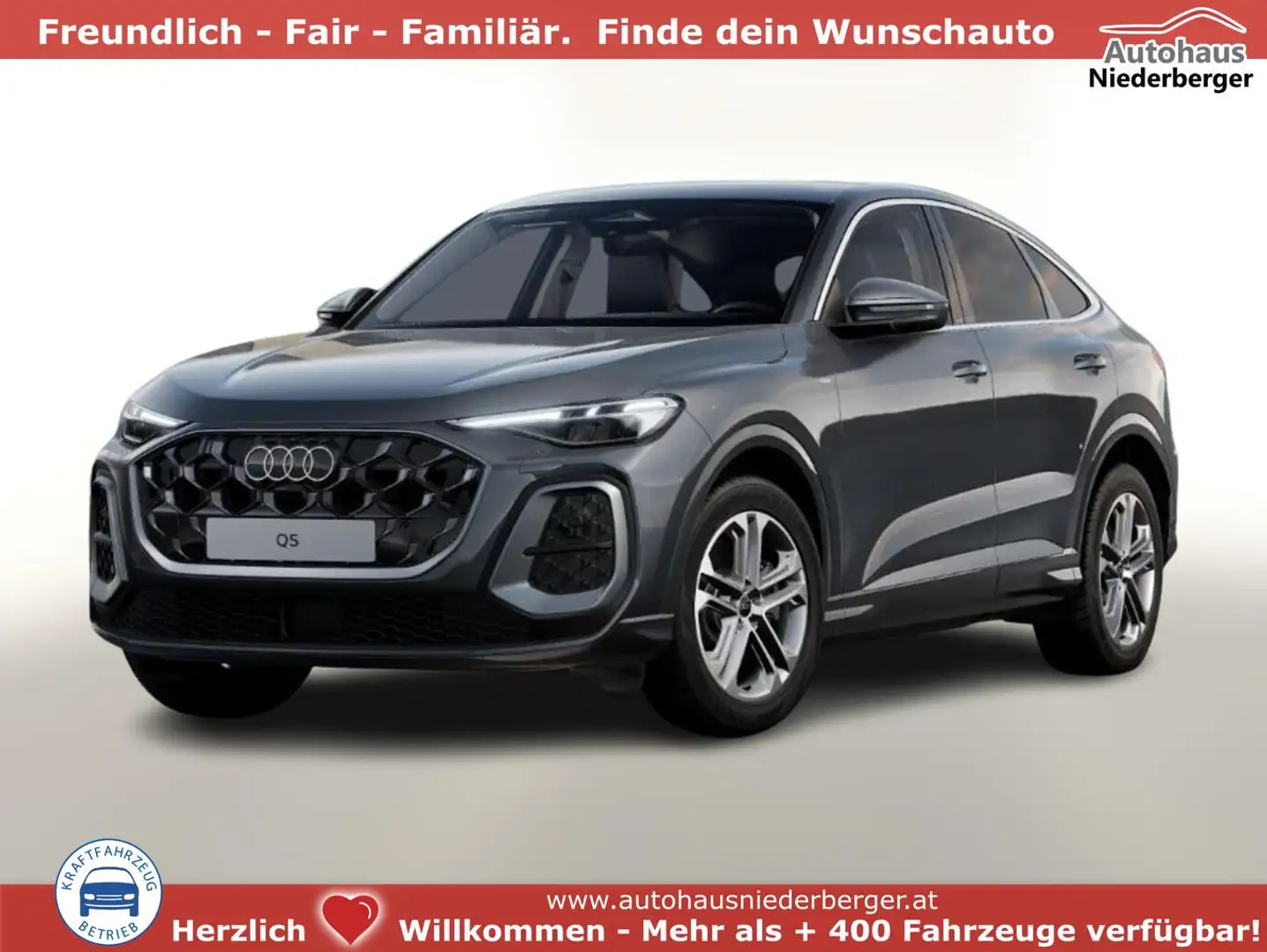 Audi Q5 Sportback S line Sportb TDI 204 2xS Tech+ Pano ... Grau - 1