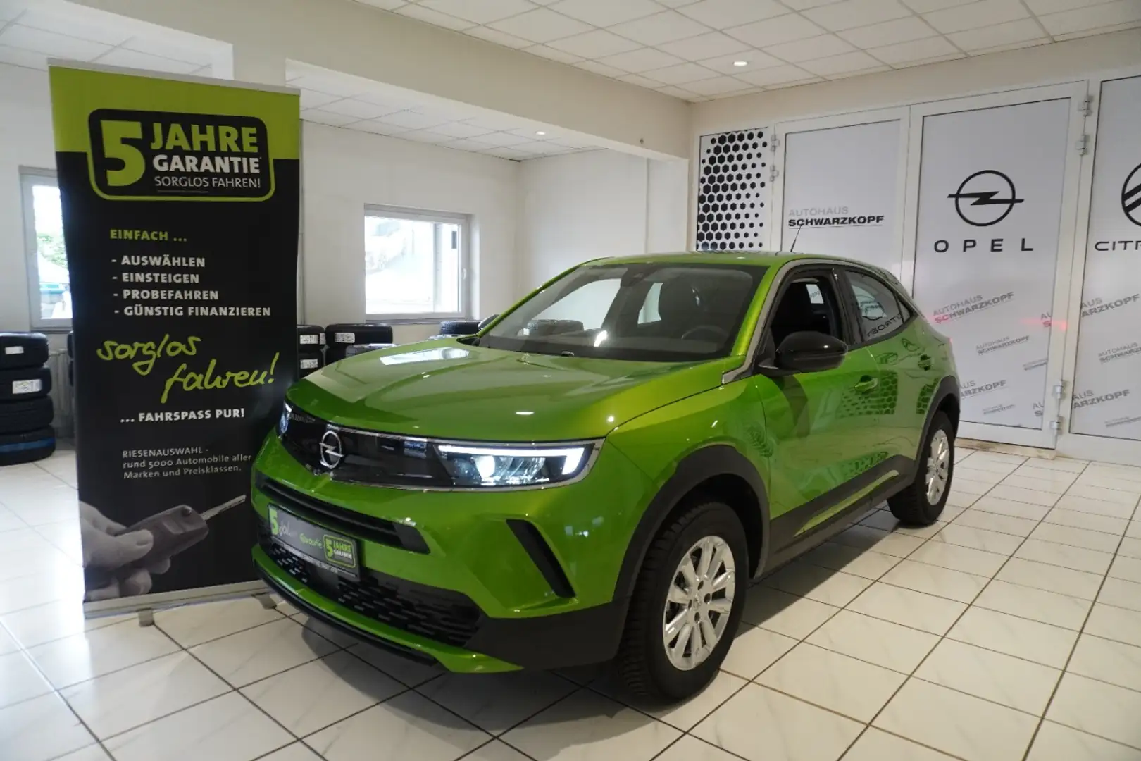 Opel Mokka 1.2T RückfahrK,Parkpilot,Lenkradheizung Verde - 2