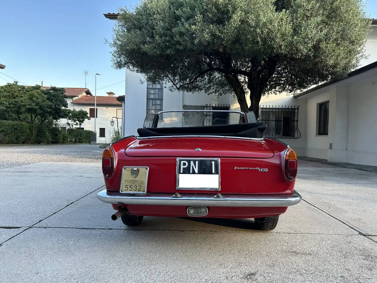 Innocenti Spyder 950 s 32/1 Targa Oro, foto 7