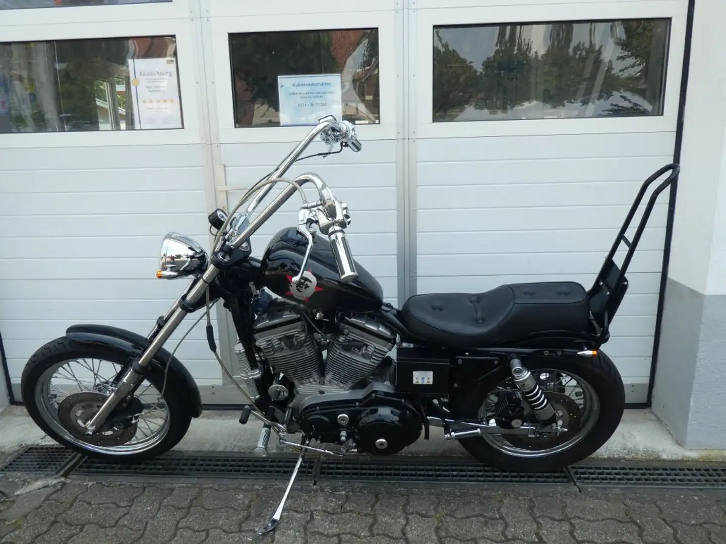 Harley-Davidson Sportster 1200 Umbau, Tüv neu, schöner Zustand Schwarz - 1