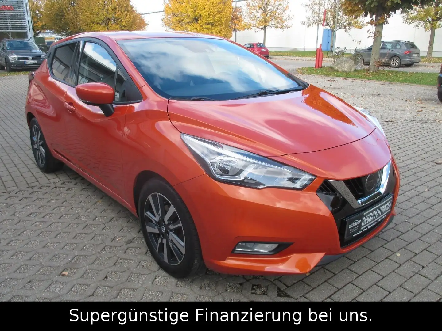 Nissan Micra N-Way,5-TÜRIG,GARANTIE,1-HAND Orange - 2
