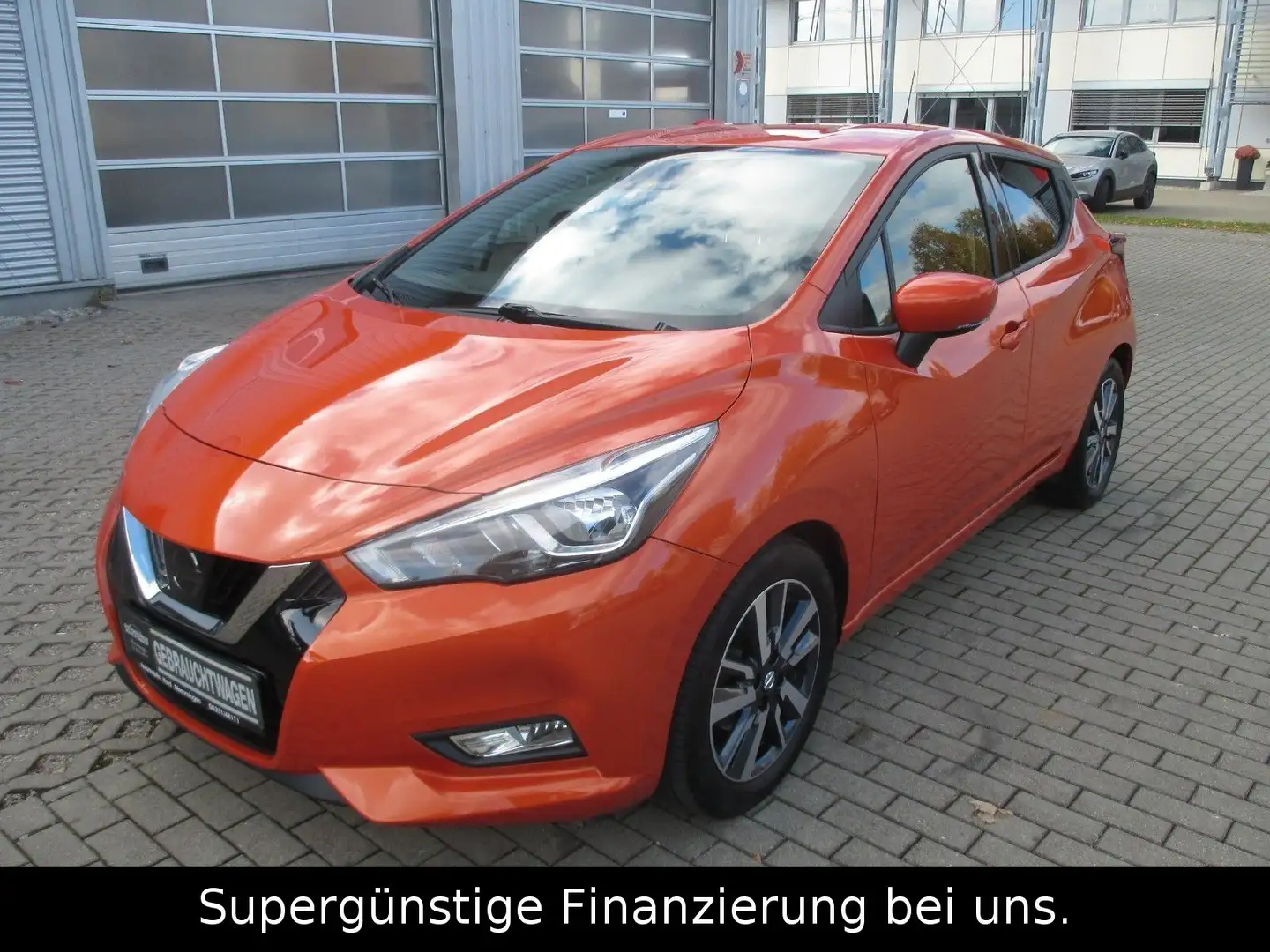 Nissan Micra N-Way,5-TÜRIG,GARANTIE,1-HAND Orange - 1