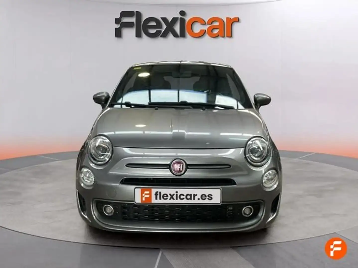 Fiat 500 1.2 Lounge Gris - 2