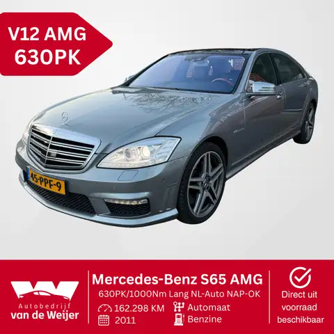 Mercedes-Benz S 65 AMG 630PK/1000Nm!! Lang NL-Auto! NAP-OK