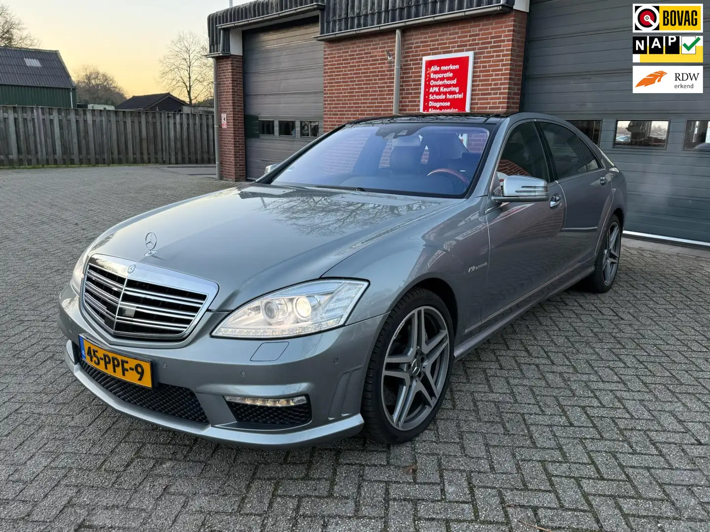 Mercedes-Benz S 65 AMG Lang Gri - 1