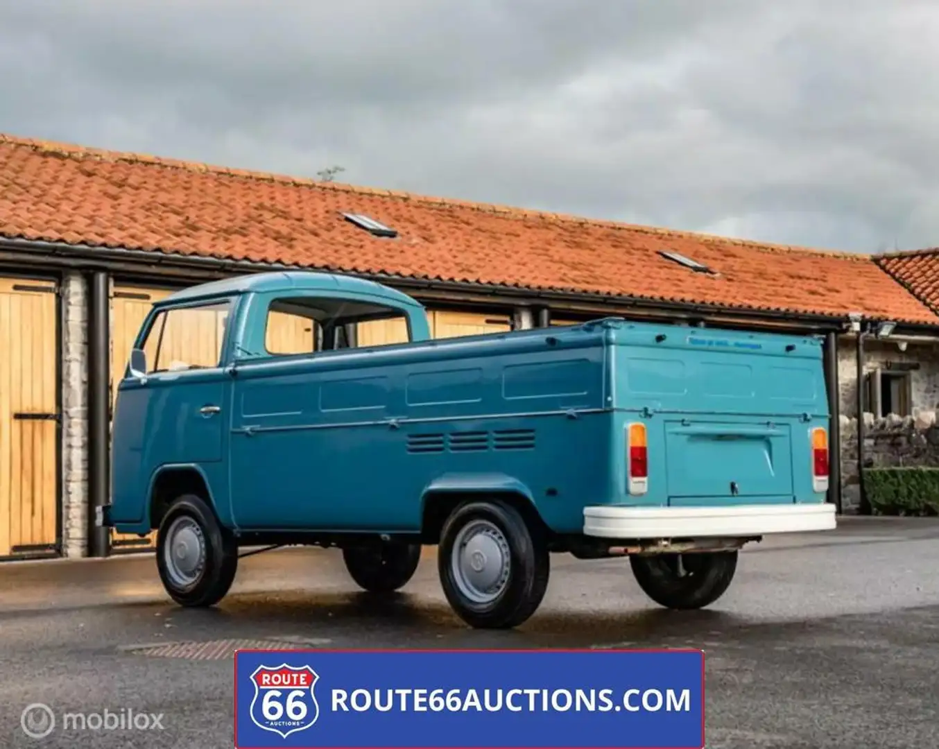 Volkswagen Bus T2 Pick-up Blauw - 2