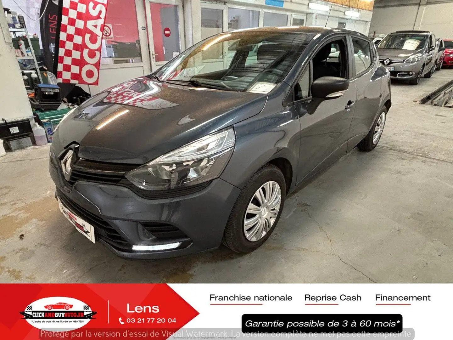 Renault Clio 1.2 LIFE 16v // REGULATEUR / FAIBLE KM / VOITURE F Gris - 1