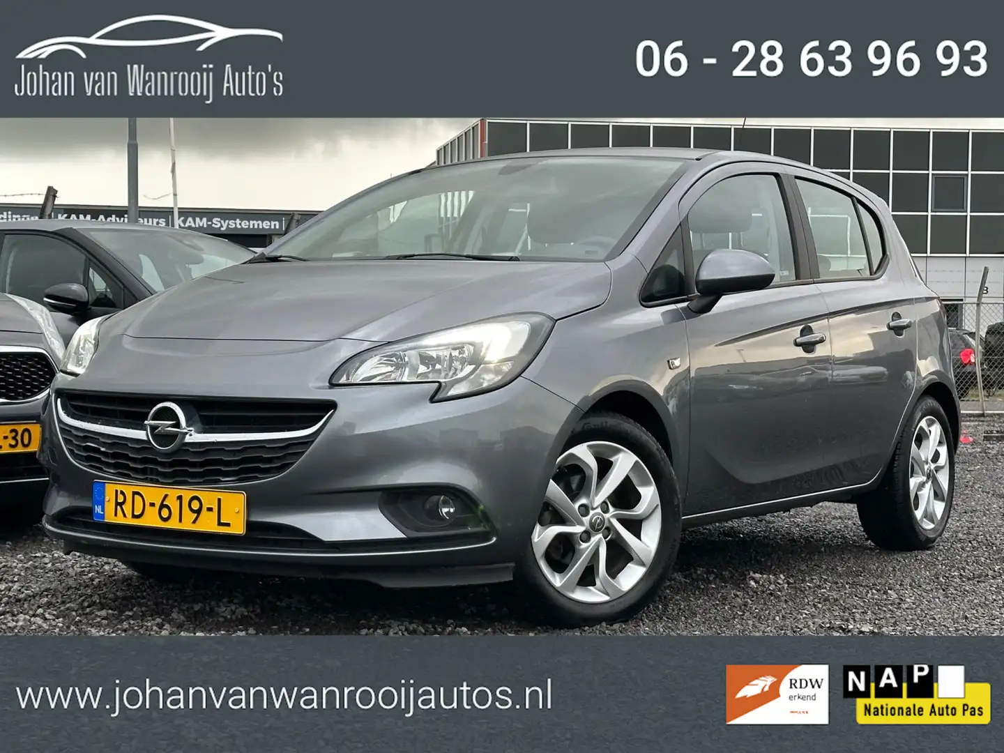 Opel Corsa 1.4 Online Edition/CARPLAY/NAVI/PARK PILOT Grijs - 1
