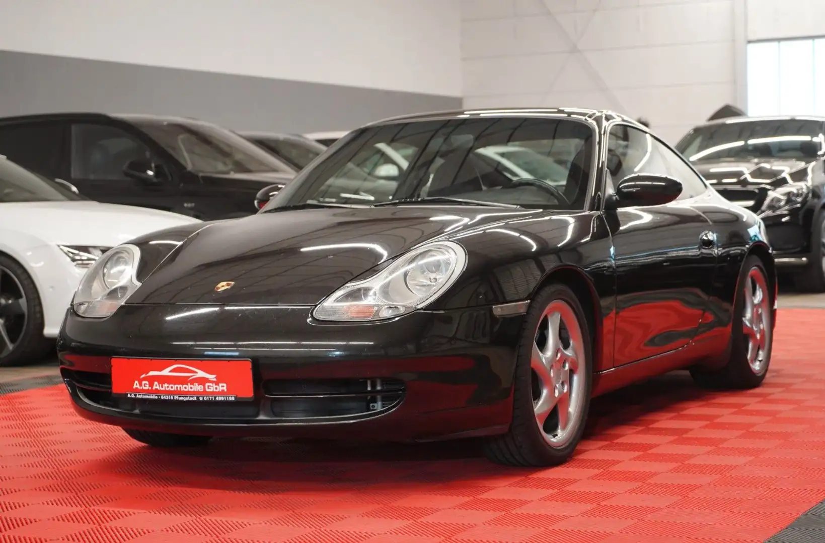 Porsche 996 911/996 Carrera 4 Coupé *Xenon*Sitzheiz*Schiebed Czarny - 1
