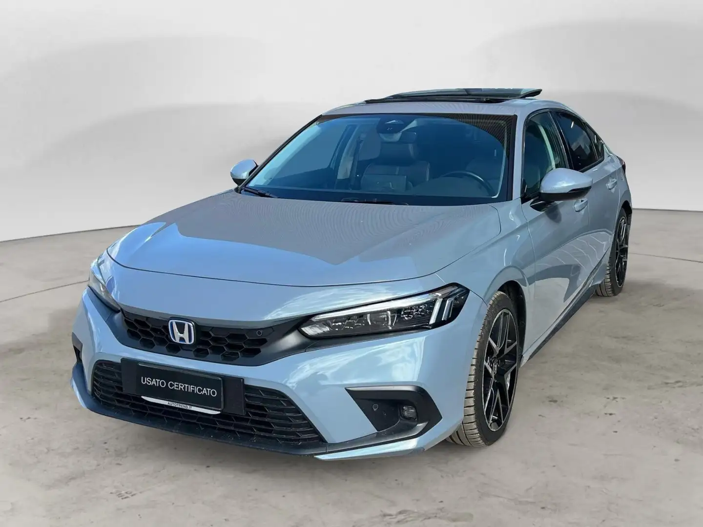 Honda Civic 2.0 Hybrid 184 CV Automatica NAVI TETTO LED Advan Gris - 1