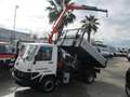 Iveco Daily GASOLONE 35 GRU PK 2700 RIBALTABILE TRILATERALE Blanc - thumbnail 1