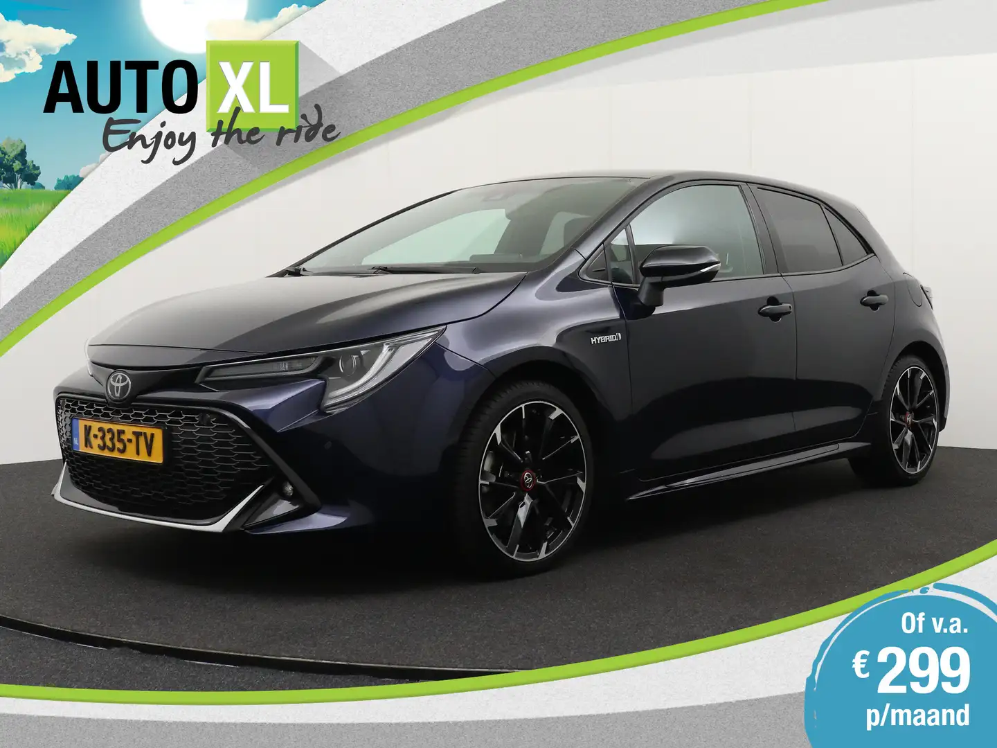 Toyota Corolla 2.0 Hybrid GR-Sport 262 PK Afn. Trekhaak Carplay H Blauw - 1