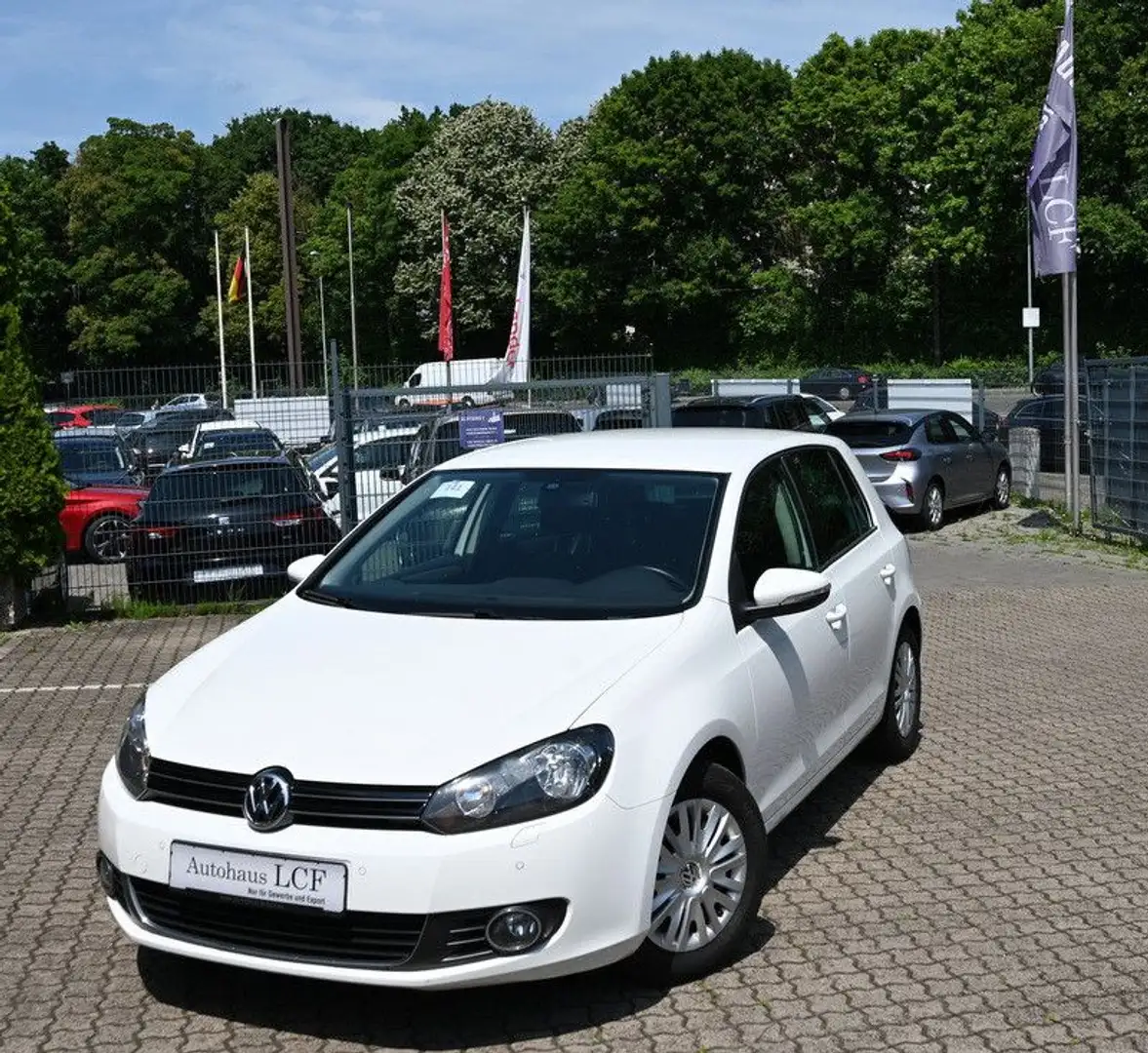 Volkswagen Golf VI 1.4 TSI Highline Sitzhz. Alcantara 2xPDC Bianco - 2