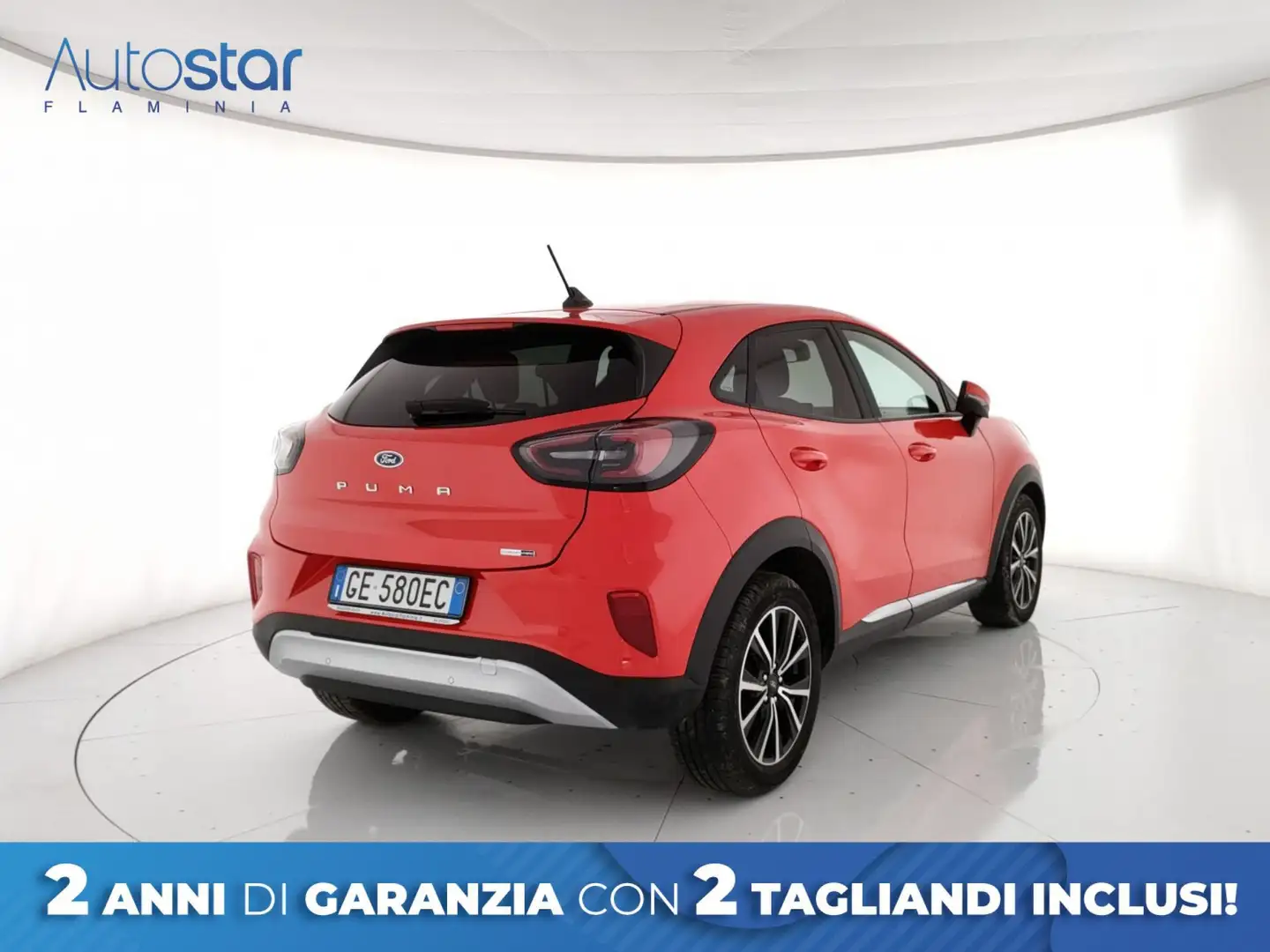 Ford Puma 1.0 ecoboost h Titanium s&s 125cv Rosso - 2