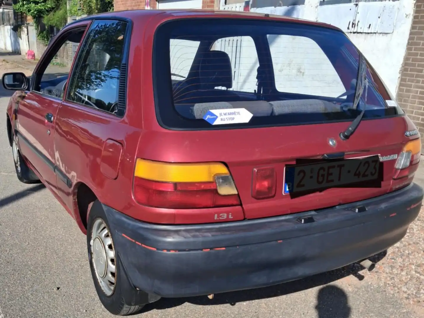 Toyota Starlet 1.3i 16v XT - 2