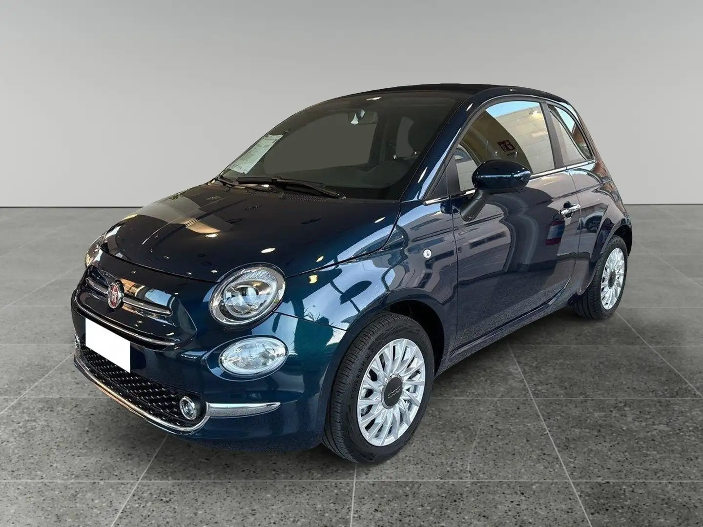 Fiat 500C 1.0 Hybrid Dolcevita Bleu - 1